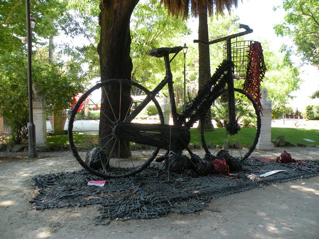  vélo oeuvre d'art
